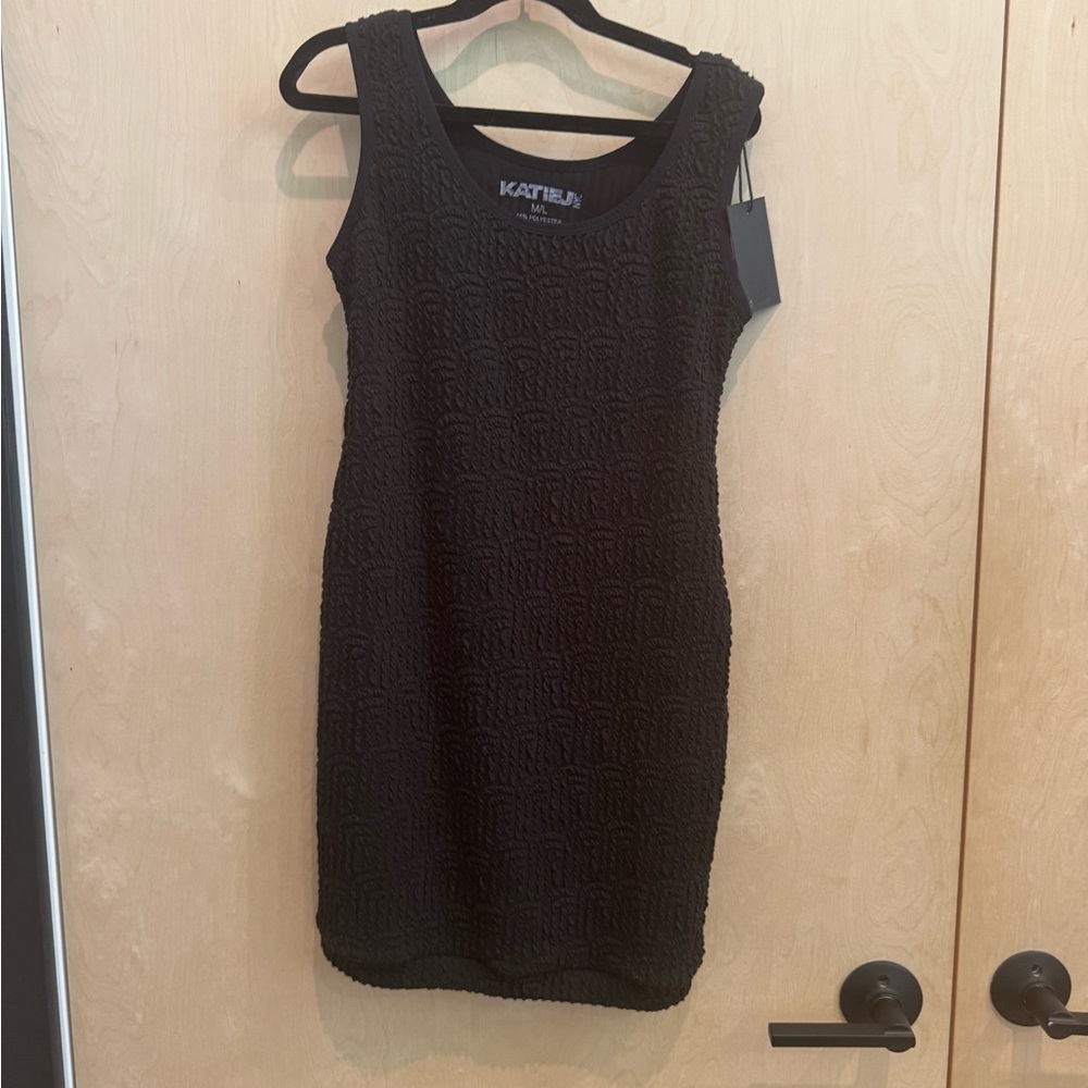 Katie J NYC Black Juniors Dress - Picture 7 of 7